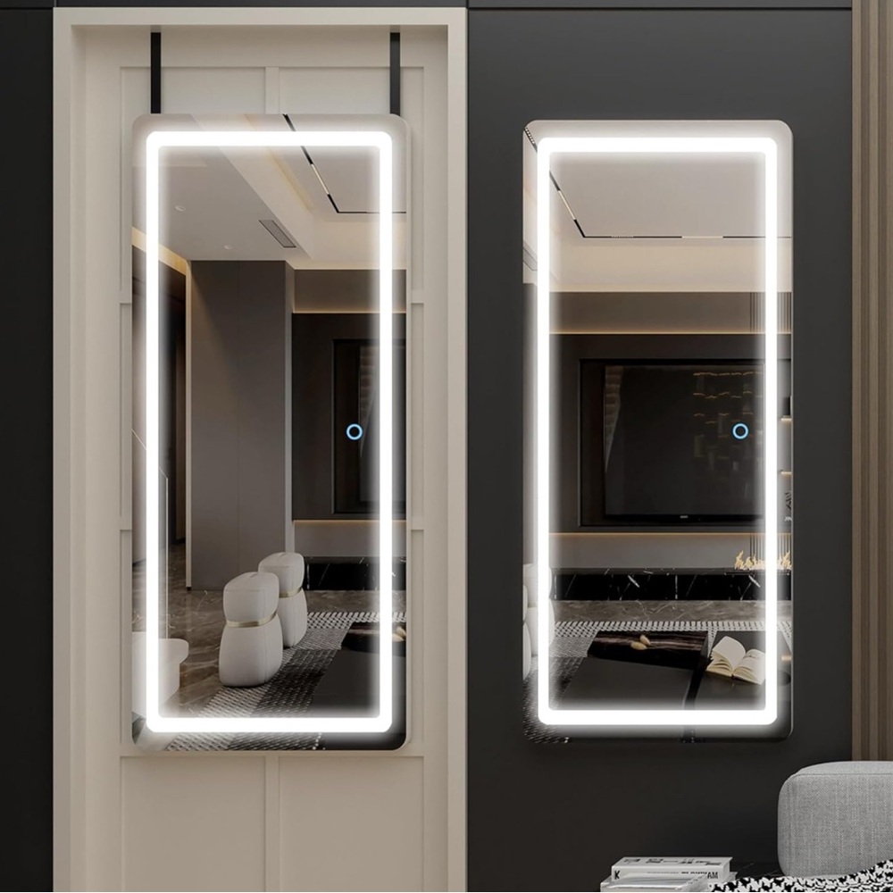 LED Lighted Mirror with Touch Sensor